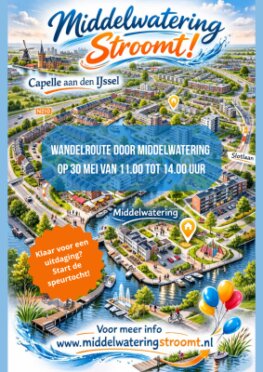 een project van de werkgroep sociale cohesie uit capelle middelwatering